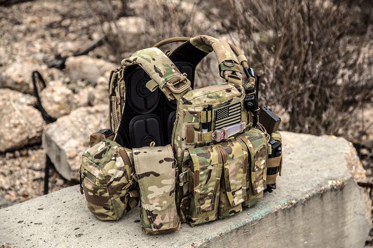 Tactical Gear with accessories